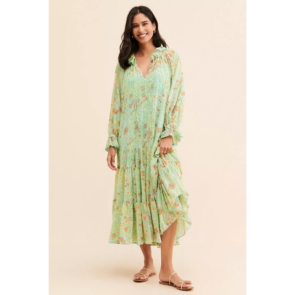 Free People Feeling Groovy Midi Dress Size XL Free People Feeling Groovy Midi Dress Size XL